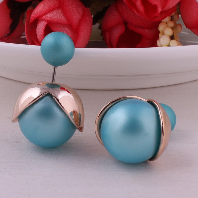 Candy Colored Rubber Sphere Earrings - THEONE APPAREL