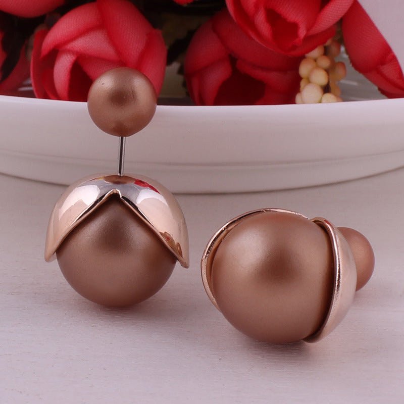 Candy Colored Rubber Sphere Earrings - THEONE APPAREL