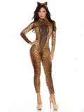 Erotischer Gepard One Size Kostüm für Halloween