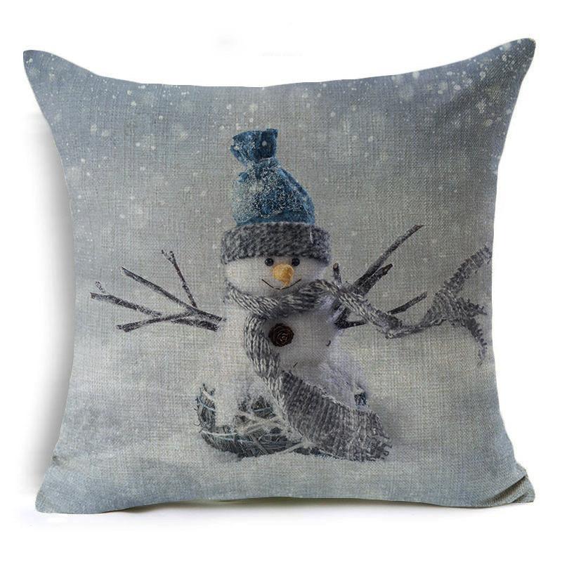 Christmas Tidings Printed Pillow Covers - Theone Apparel