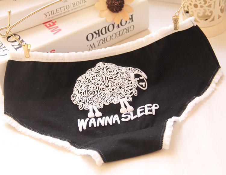 Cute Counting Sheep Bikini Panty - Theone Apparel