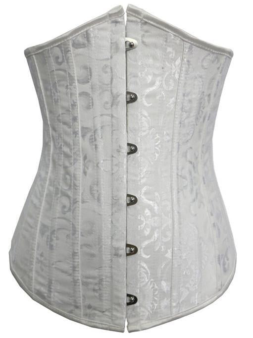 Damask Pointed Cincher Corset - Theone Apparel