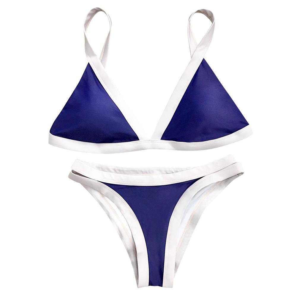 Set bikini blok warna empuk