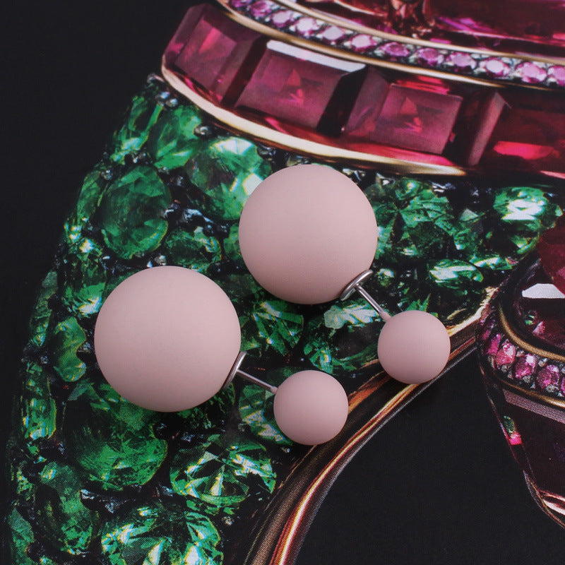 Double Sided Pastel Sphere-Apricot-Theone Apparel