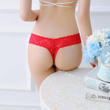 Flirty Floral Lace Thong Undies - Theone Apparel