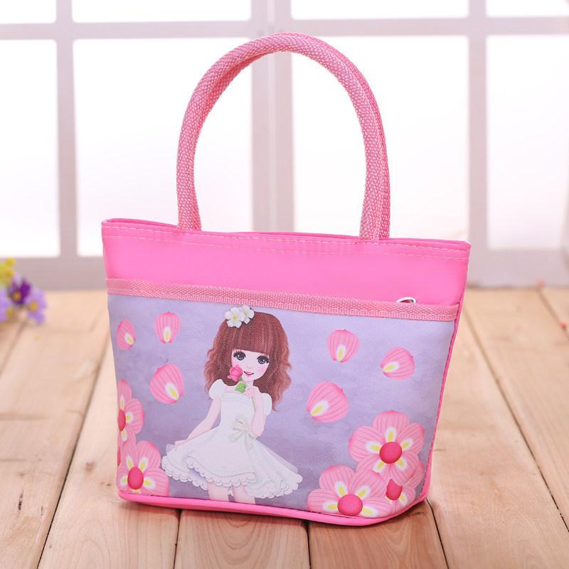 Flower Girl Rope Handle Tote