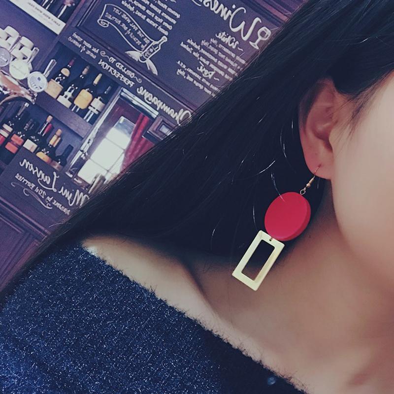 Geometric Mashup Statement Earrings - Theone Apparel