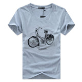 Camiseta gráfica Retro Bike Cruiser