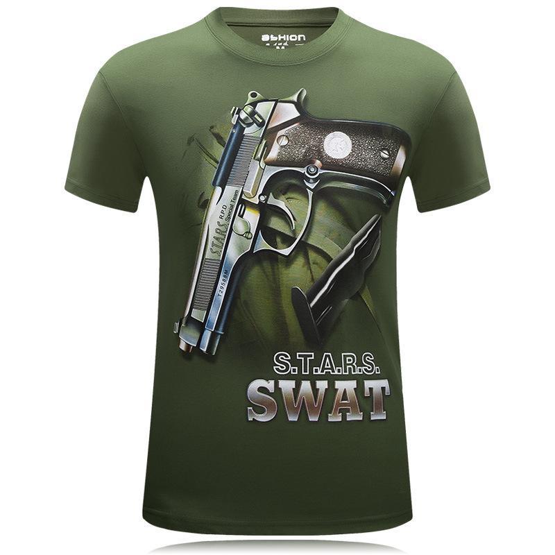 SWAT Bros Glock und Bullet Shirt