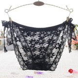 Hip Tie Sheer Lace Panty - Theone Apparel