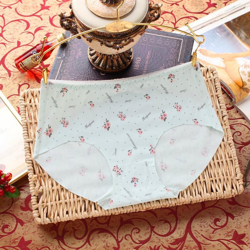 Hippity Hop Bunny Print Hipster Panty-Green-Theone Apparel