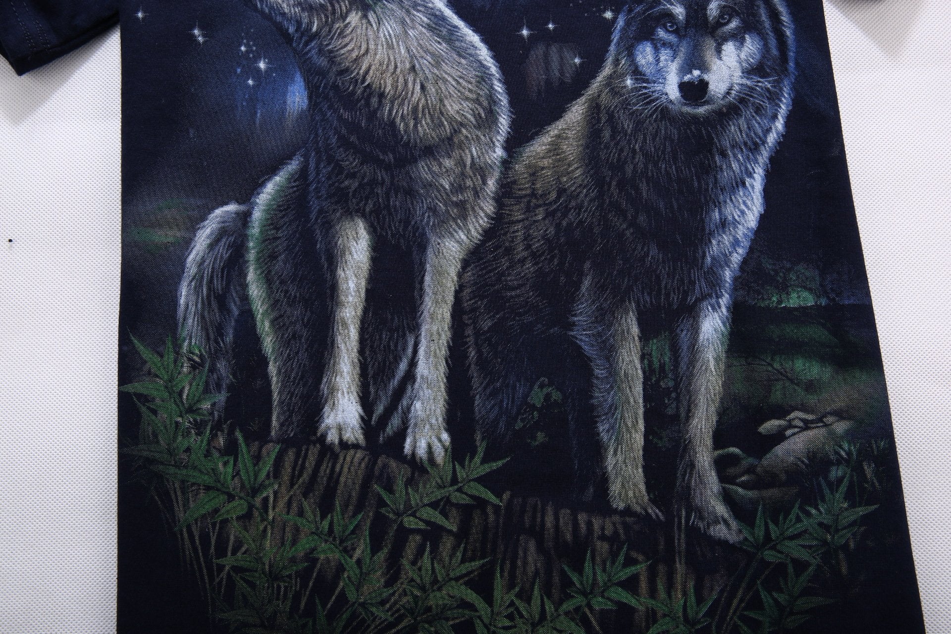 Howling Wolf Duo Scenery Shirt