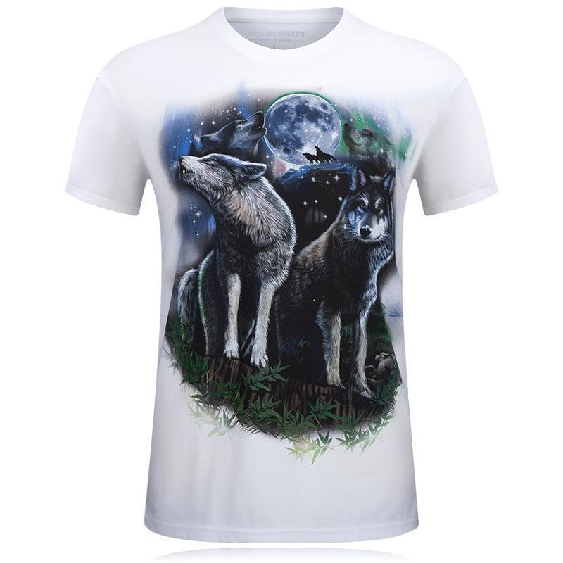 Chemise de décor duo wolf hurlante