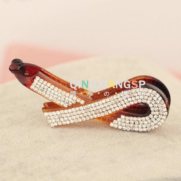 Infinity Loop Sparkle Hair Clip - Theone Apparel