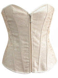 Zippered Full Cup Lingerie Corset