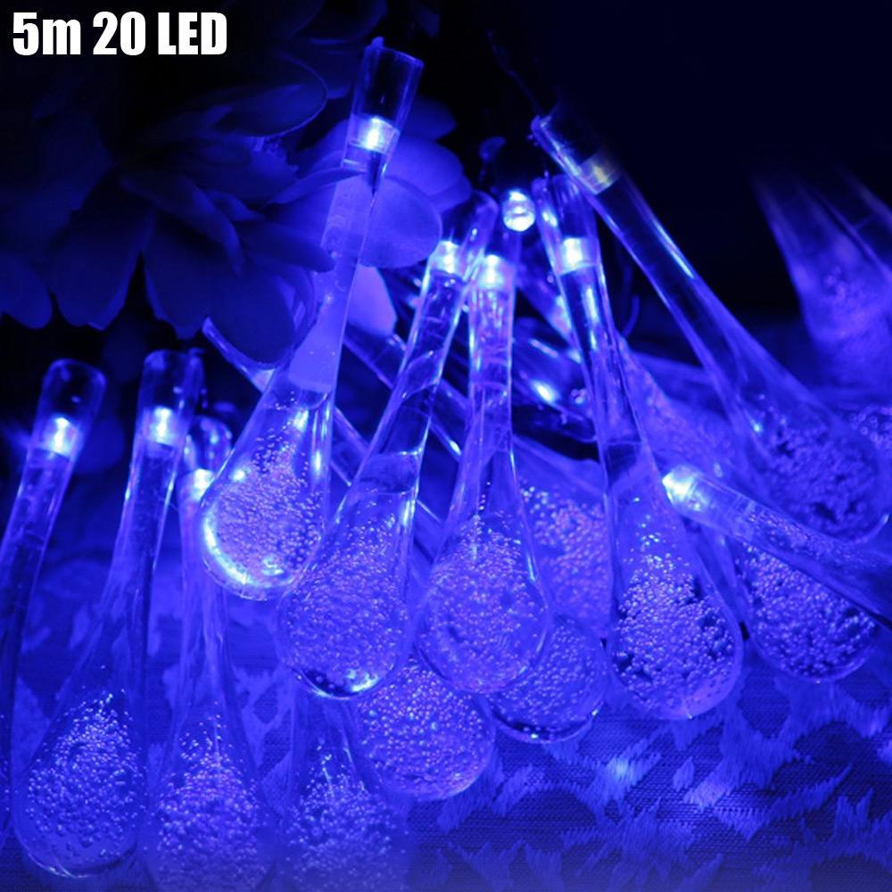LED Water Drop Shaped Ornament-Blue-Theone Apparel
