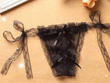 Lacy Side Tie bikini kruisloze ondergoed