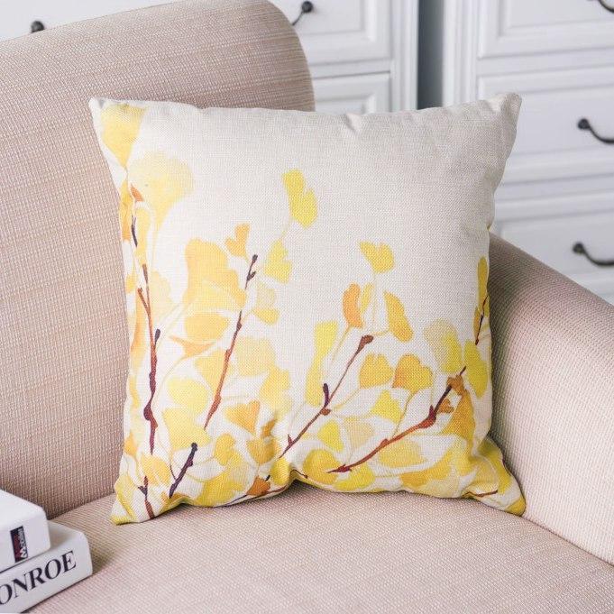 Fundas de almohada estampadas Lost in Leaves