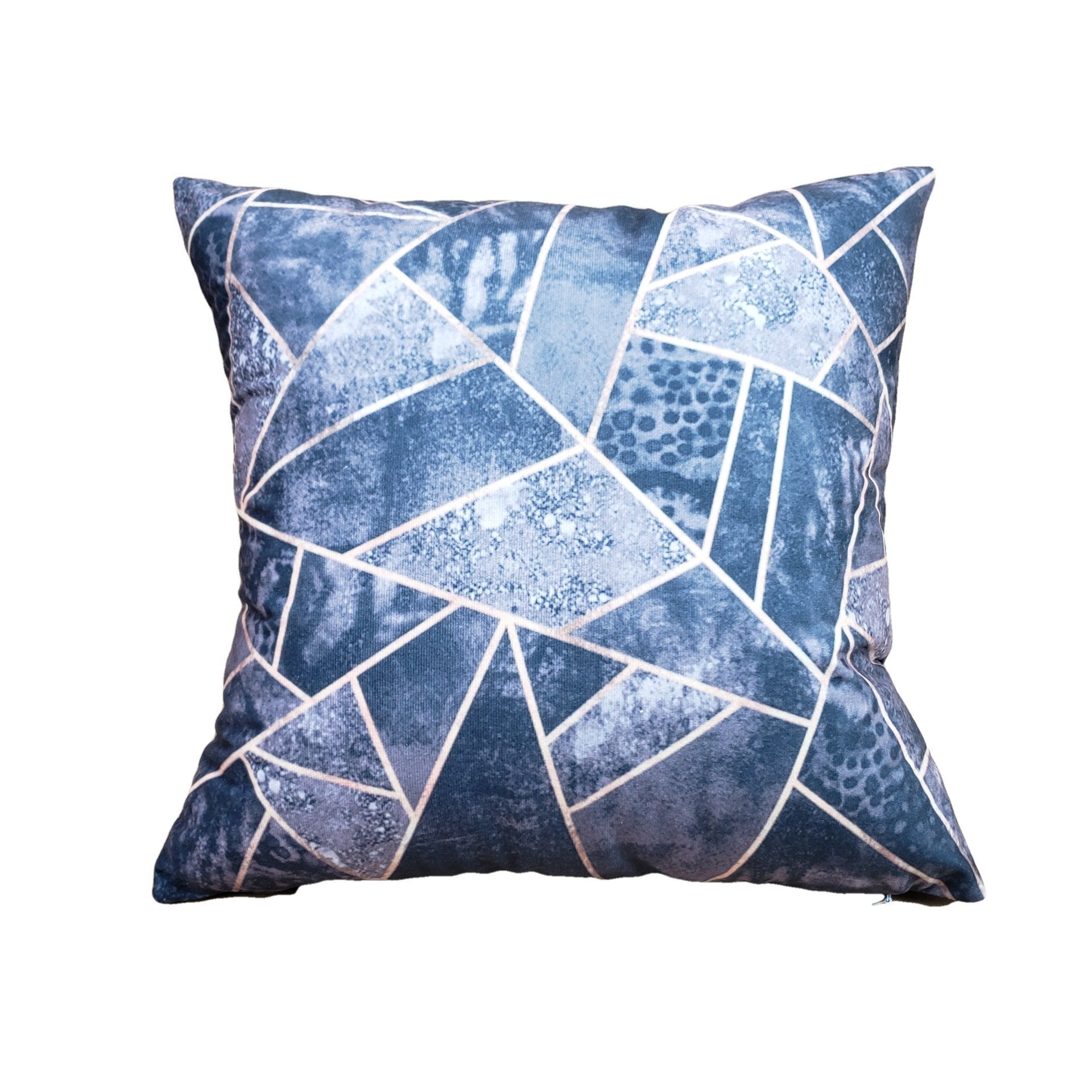 Luxurious Geo Spliced Pillow Covers-601-0039-S1-Theone Apparel