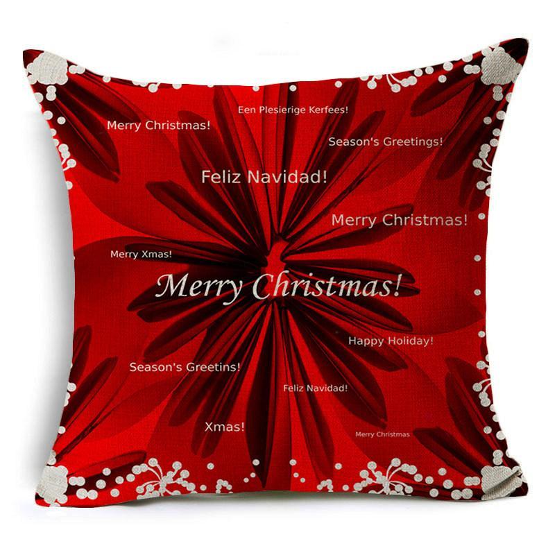 Merry Christmas Holiday Pillow Covers-601-0060-S10-Theone Apparel