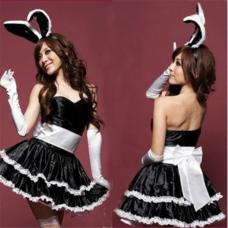 Naughty Bunny Rabbit Girls Costume