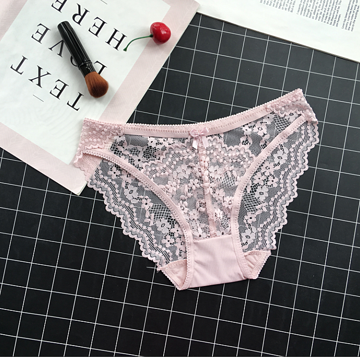 Voir à travers la culotte de style Briefs en dentelle