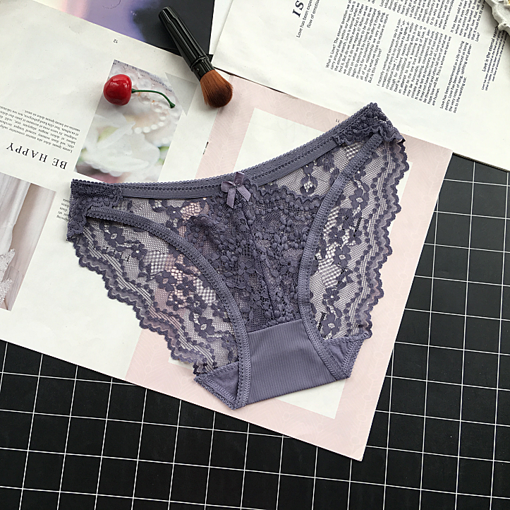 Voir à travers la culotte de style Briefs en dentelle