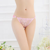 Sheer Cherry Blossom Bikini Panties