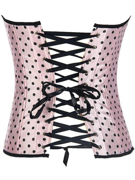 Polka Dot Corset Top - Theone Apparel