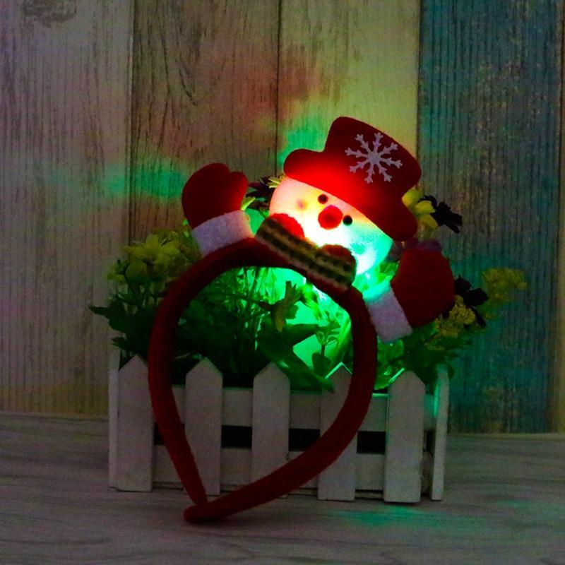 Headband Christmas berkedip untuk anak -anak