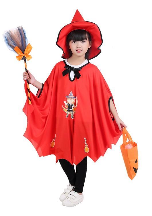 Fulhtle fleding de Halloween Little Girl