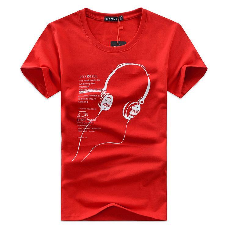 Musik ist Leben-Kopfhörer-Shirt