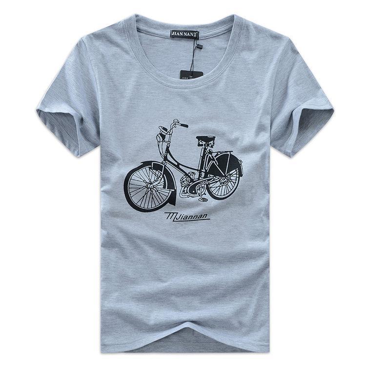 Tee grafico per incrociatore bici retrò