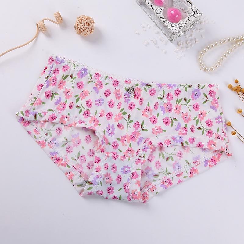 Roses Galore High Brief Panty-White 3-Theone Apparel