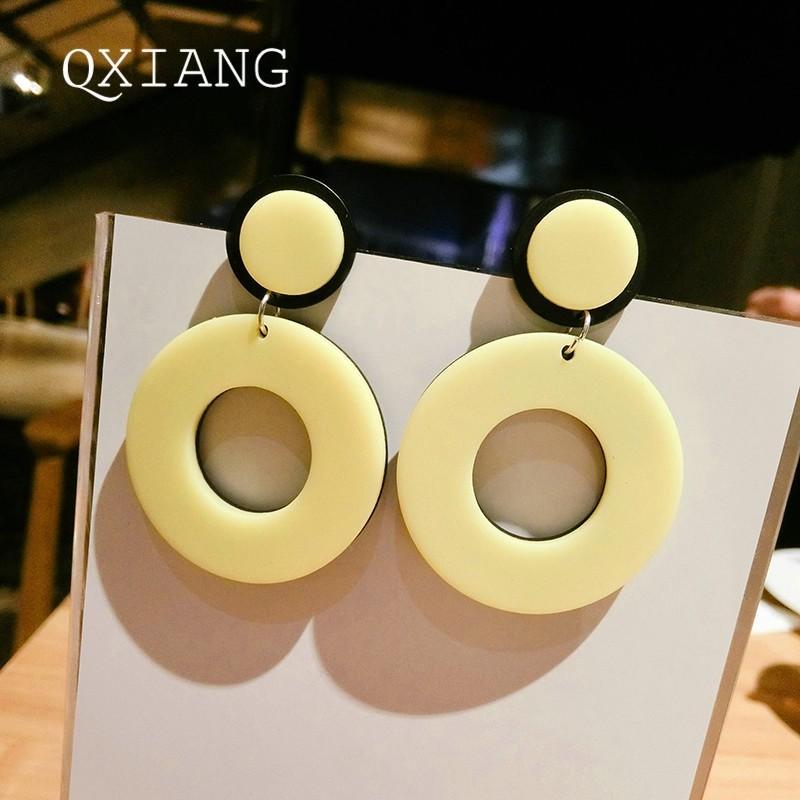 Round Doughnut Retro Fashion Earrings