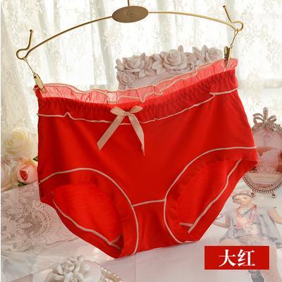 Ruffles and Bows Sexy Hipster Panty-Red-Theone Apparel
