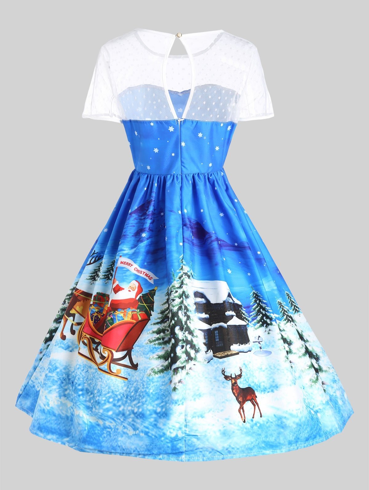 Santa Claus Christmas Party Gown