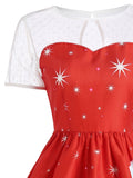 Santa Claus Vintage Christmas Dress