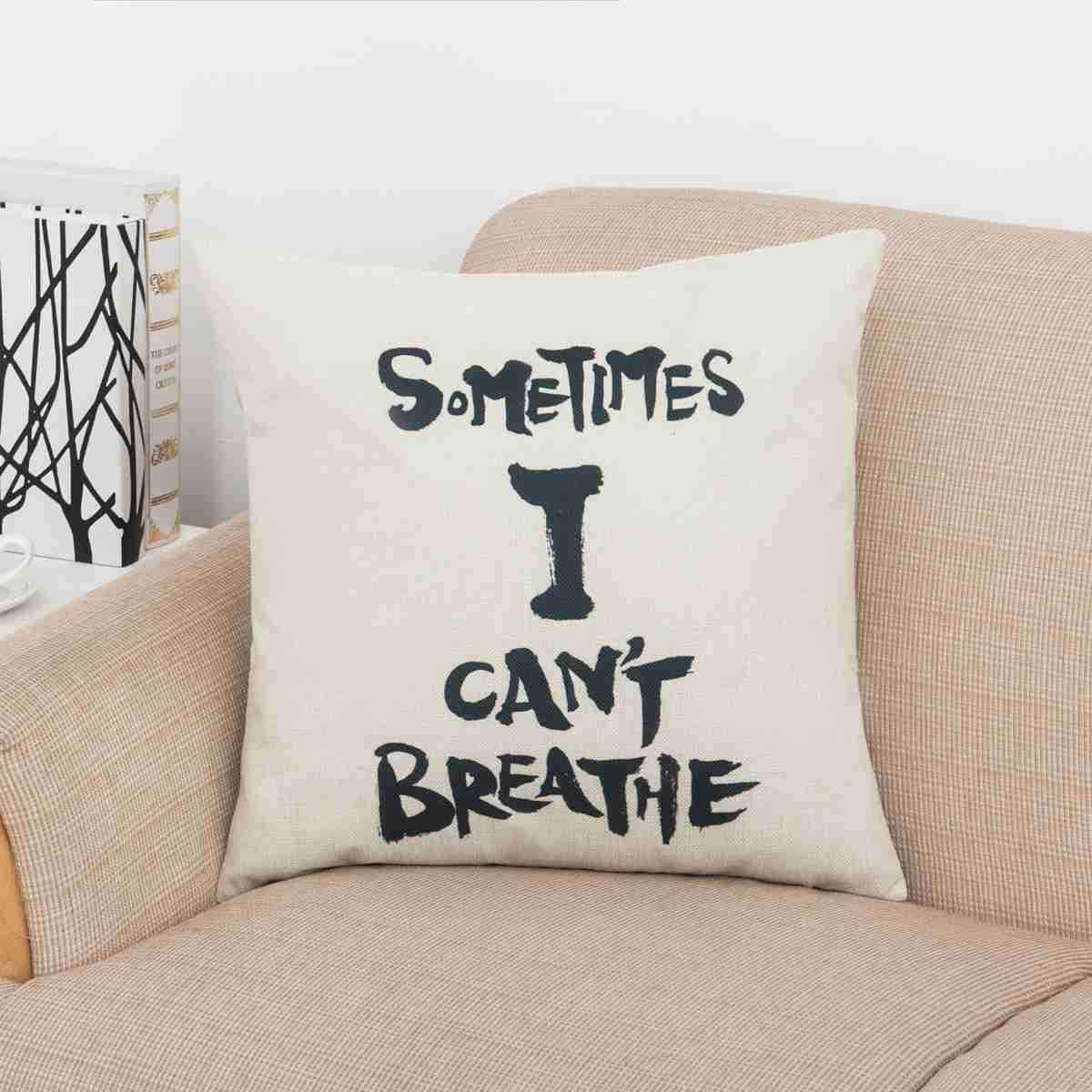 Say It All Scripted Pillow Covers-601-0052-S3-Theone Apparel