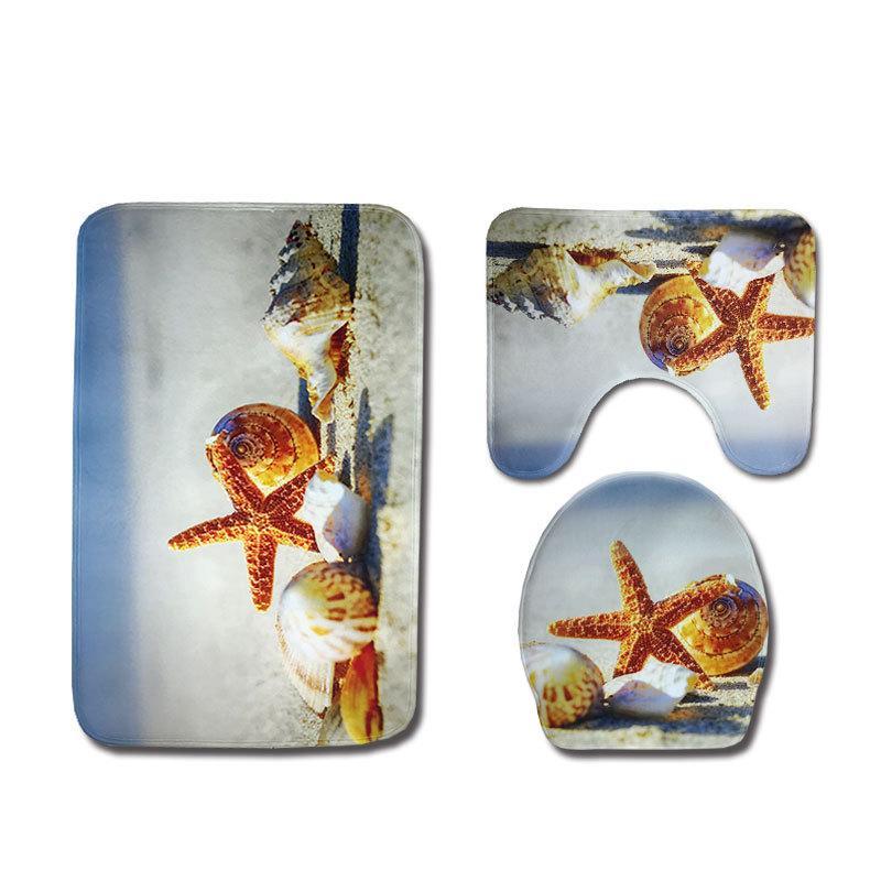 Scenes From The Sea Bath Mat Sets-621-0023-S1-Theone Apparel