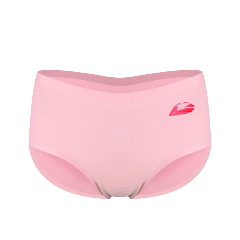 Sealed with a Kiss Full Coverage Brief-Pink-Theone Apparel