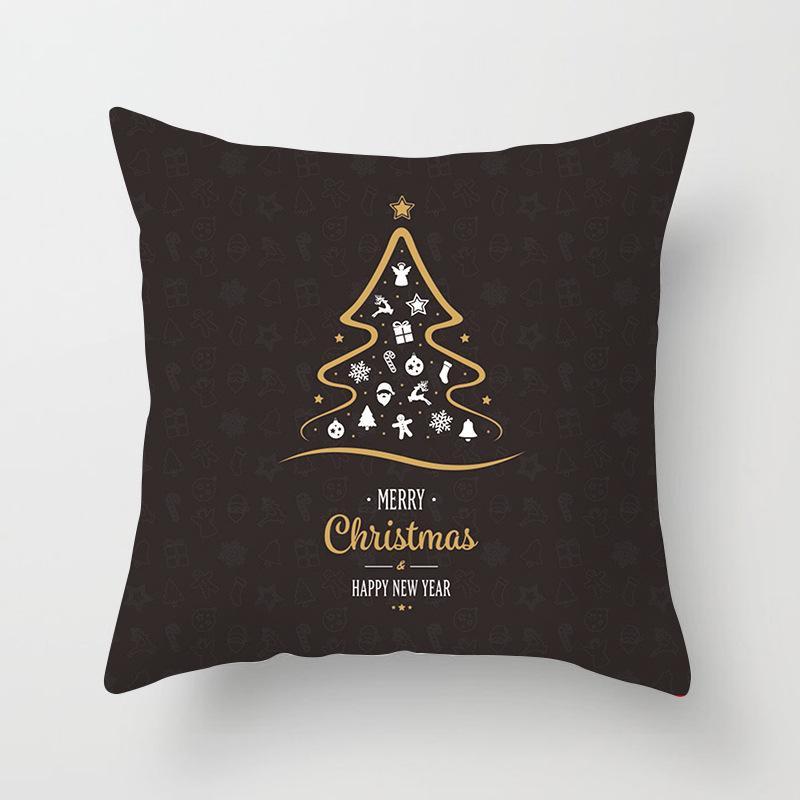 Eenvoudige en chique kerstkussens