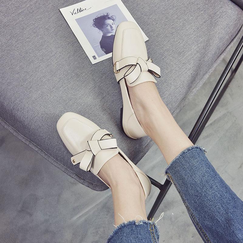 Starcrossed Love Leatherette Loafer Shoes-White-Theone Apparel