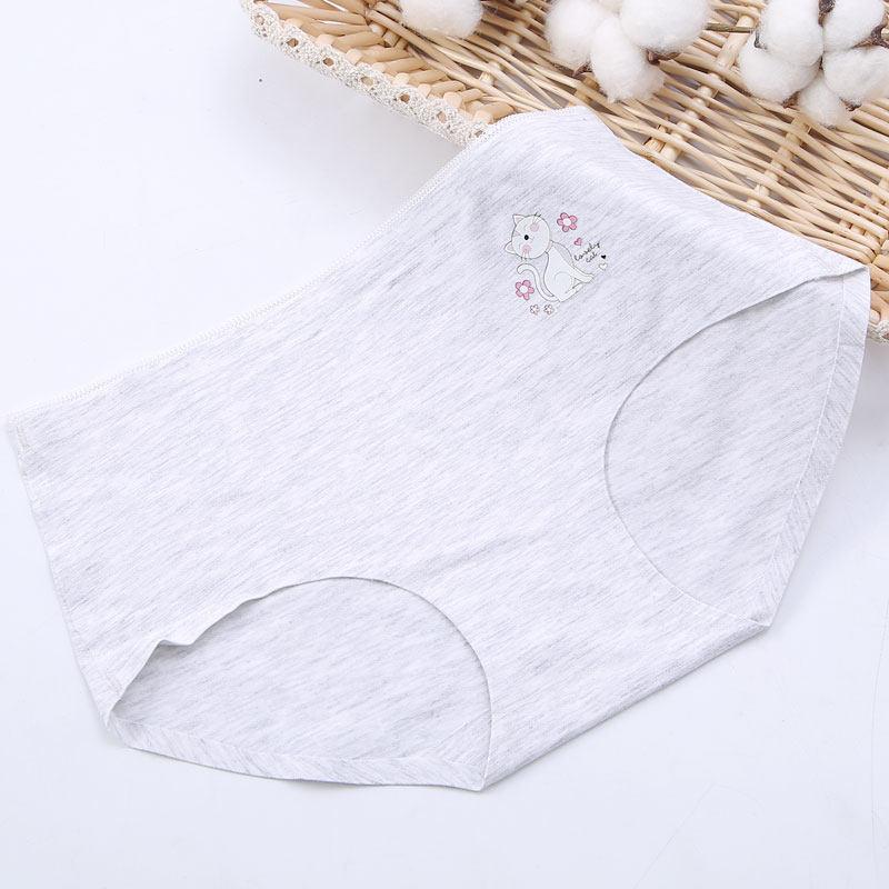 The Cat's Meow Novelty Hipster Panty-Gray-Theone Apparel