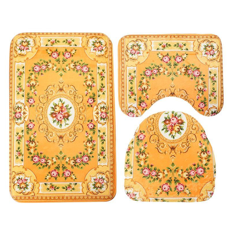 Three Piece Bathroom Carpet Set