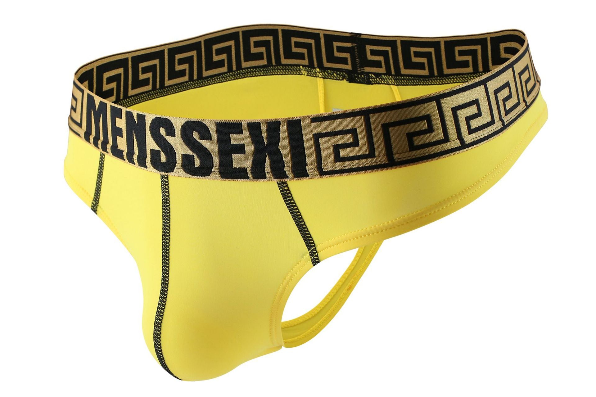 Tribal Print Colorful Thongs-Yellow-Theone Apparel