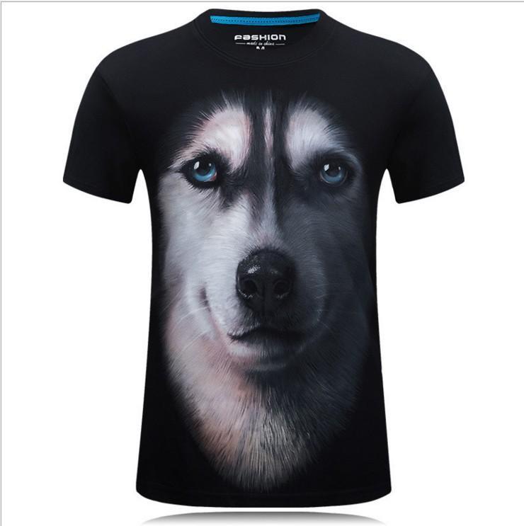 Wolf Pup Big Face Short Sleeve Tee