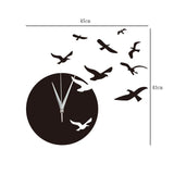 Acrylic Clock and Seagulls Wall Stickers - THEONE APPAREL