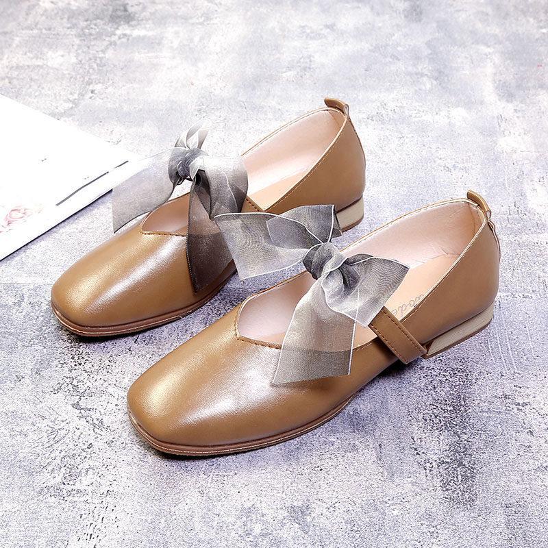 Big Beautiful Bow Maryjane Flats - THEONE APPAREL