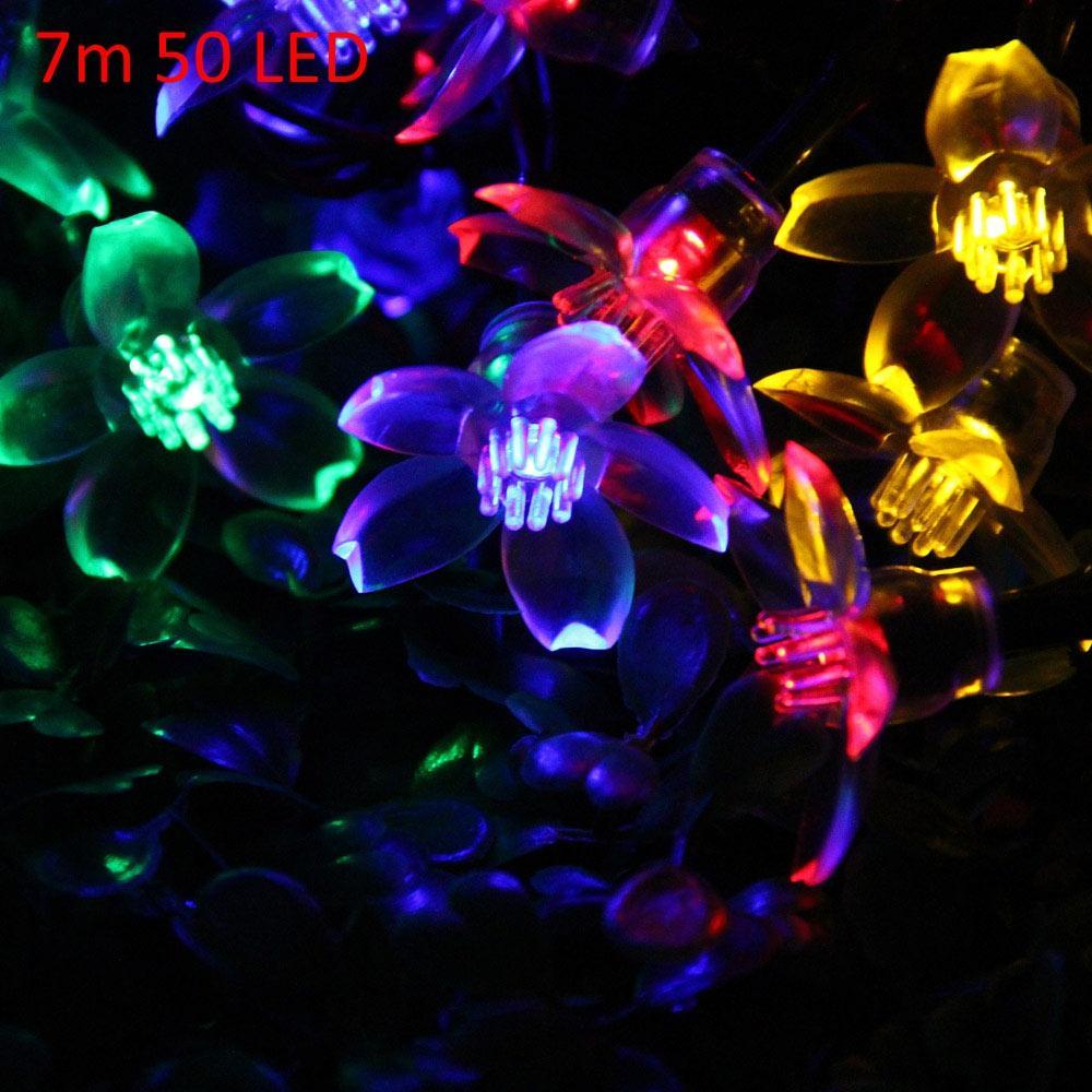 Blossom Shaped LED Solar String Ornament - THEONE APPAREL